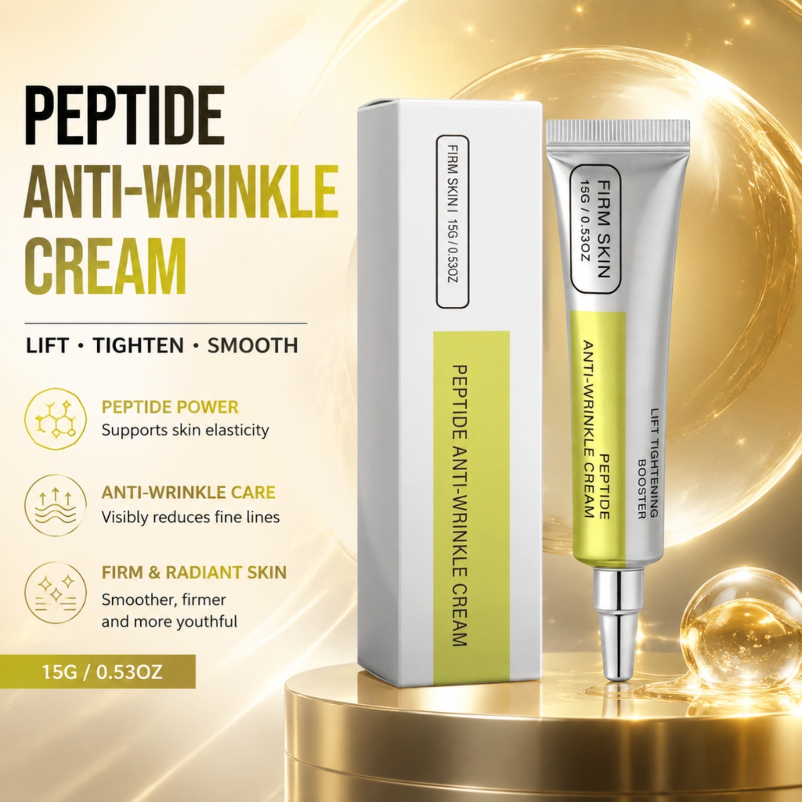 Skincare Skintific - Peptit Retinol Yüz Kremi Sıkılaştırıcı Pürüzsüzleştirici