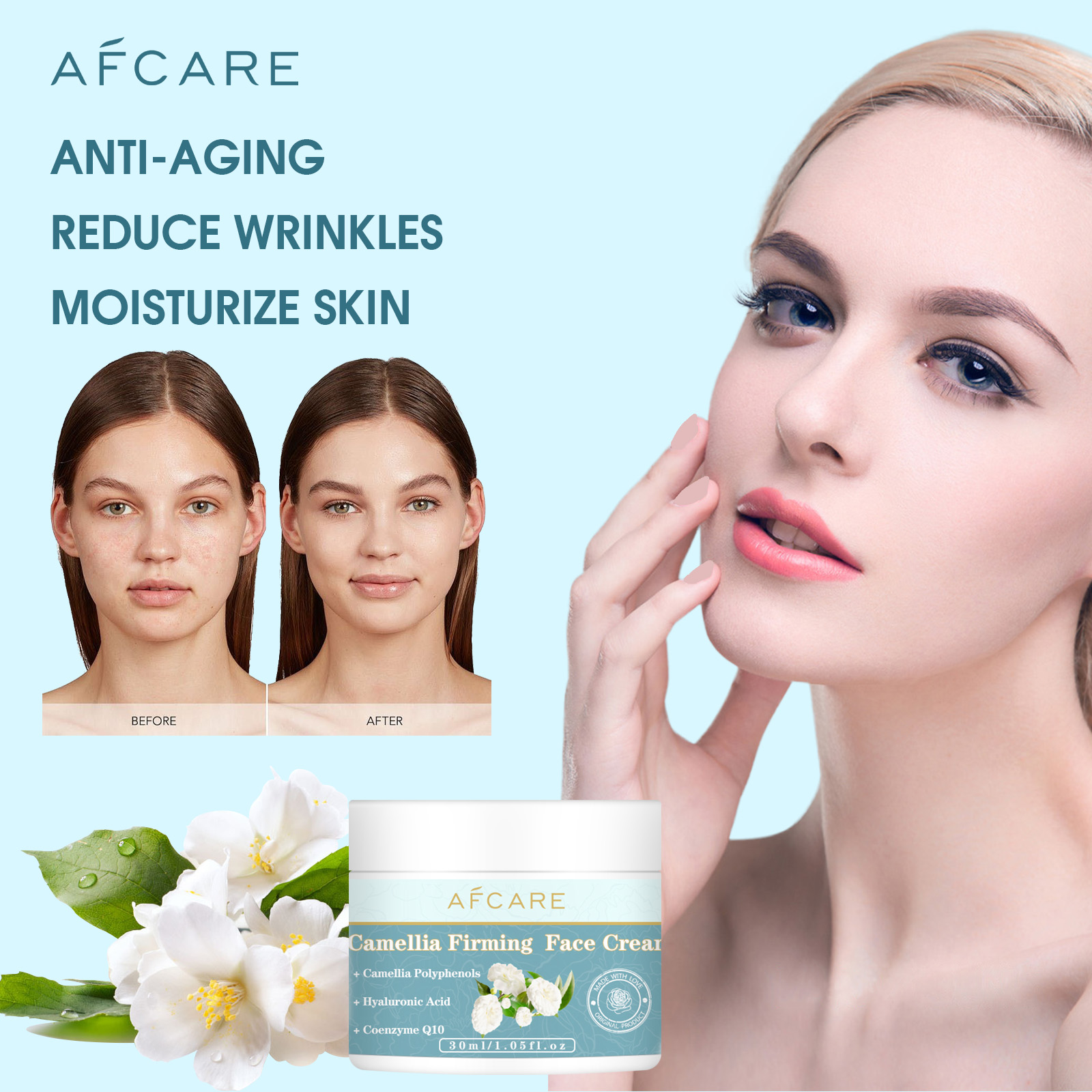 Kamelya Sıkılaştırıcı Yüz Krem - Coenzyme Q10 Cream incelemesi ve fiyatı